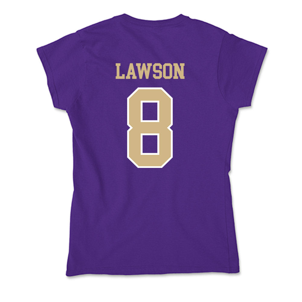Washington - NCAA Football : Chris Lawson - Soft Style Women’s T-Shirt-1