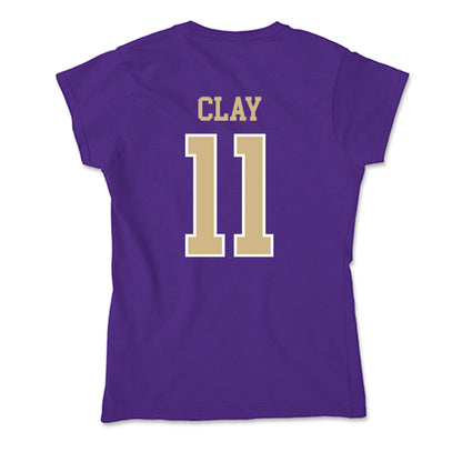 Washington - NCAA Football : Jordan Clay - Soft Style Women’s T-Shirt-1
