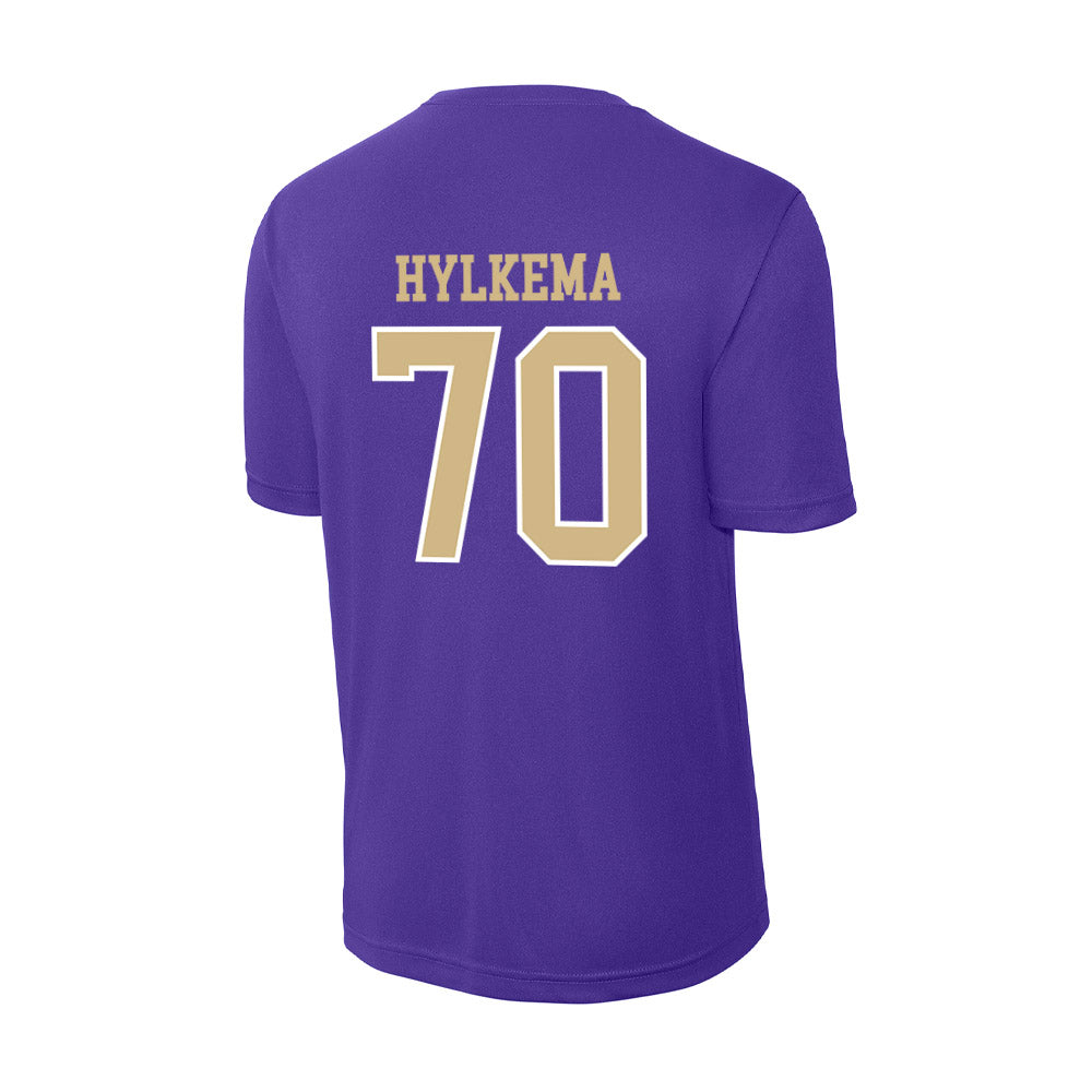 Washington - NCAA Football : Justin Hylkema - Activewear T-Shirt-1