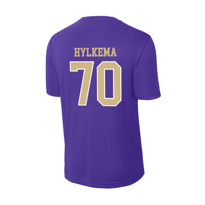 Washington - NCAA Football : Justin Hylkema - Activewear T-Shirt-1