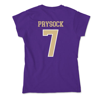 Washington - NCAA Football : Ephesians Prysock - Soft Style Women’s T-Shirt-1