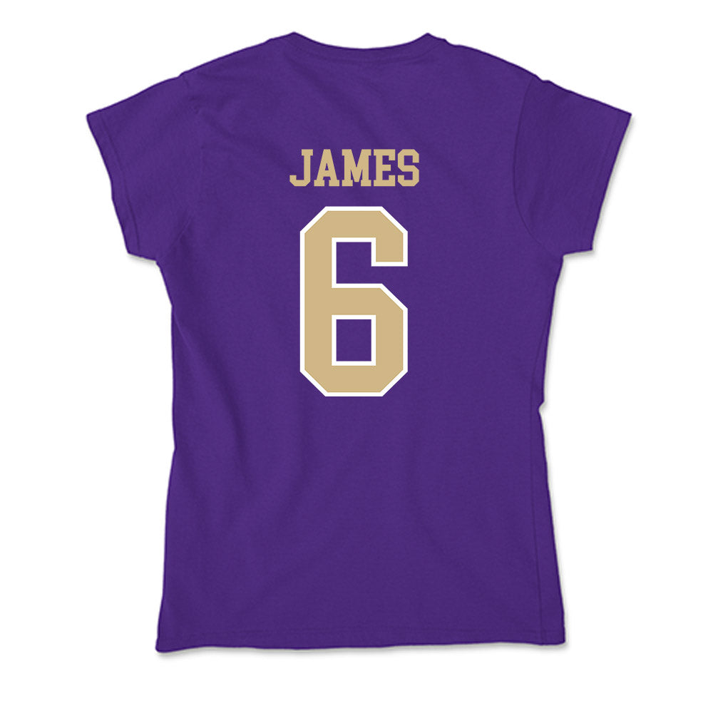 Washington - NCAA Football : Mason James - Soft Style Women’s T-Shirt-1