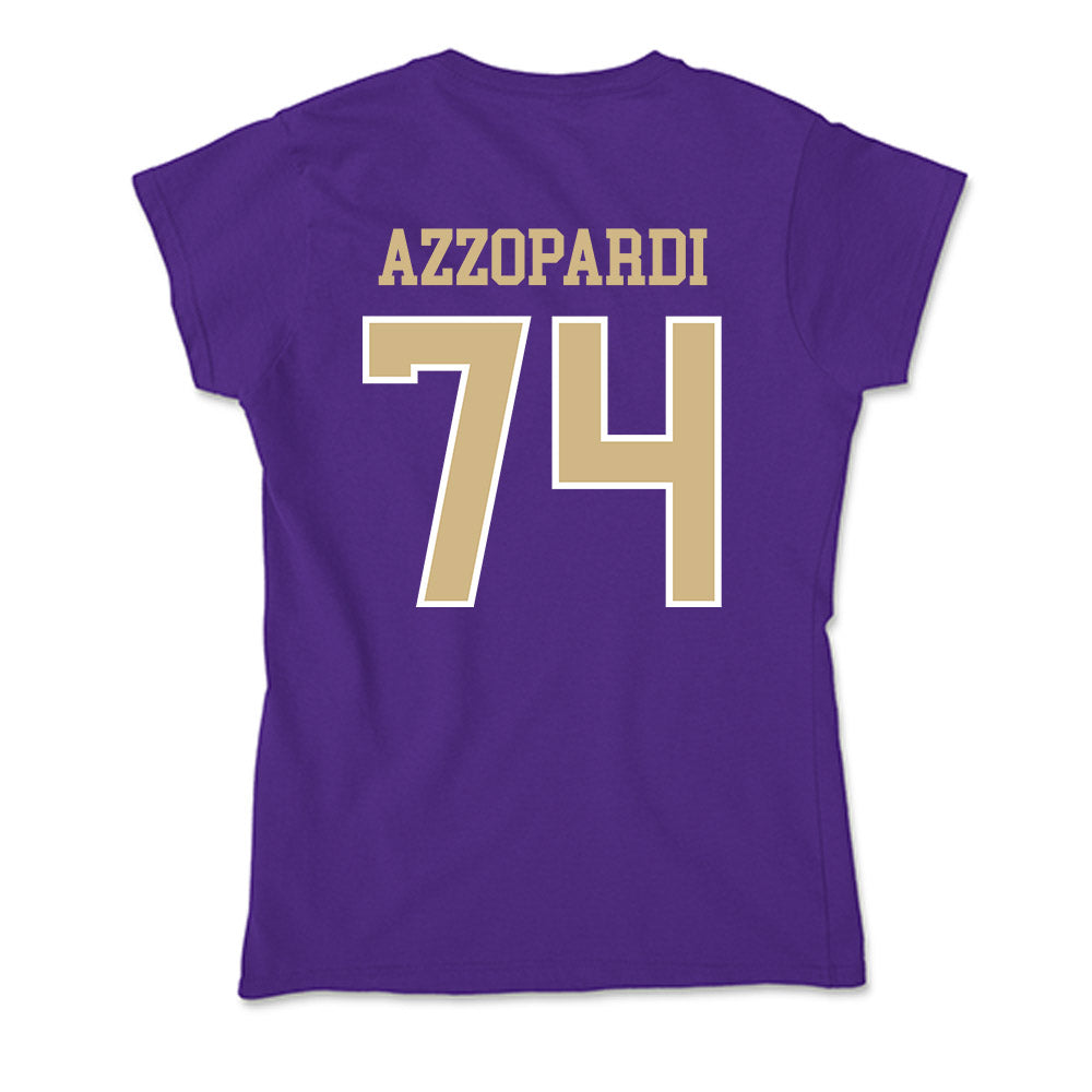 Washington - NCAA Football : Drew Azzopardi - Soft Style Women’s T-Shirt-1