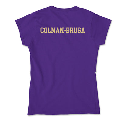 Washington - NCAA Football : Lowen Colman-Brusa - Soft Style Women’s T-Shirt-1