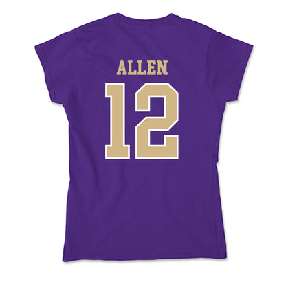 Washington - NCAA Beach Volleyball : Teila Allen - Soft Style Women’s T-Shirt-1