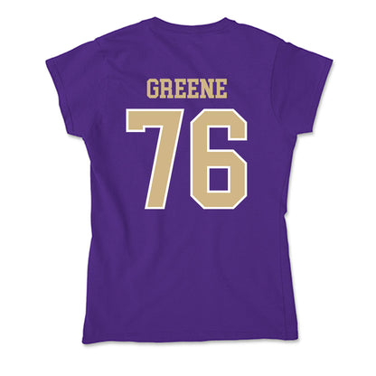 Washington - NCAA Football : Kodi Greene - Soft Style Women’s T-Shirt-1