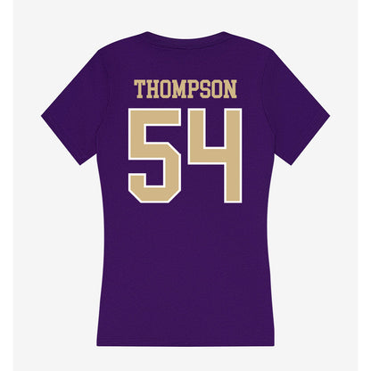Washington - NCAA Football : Anterio Thompson - Women's V-Neck T-Shirt-1