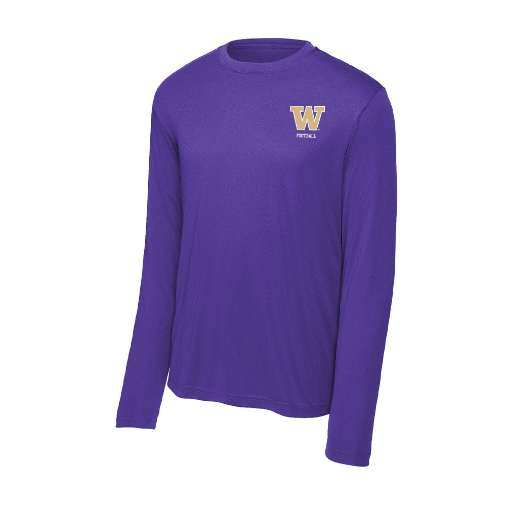 Washington - NCAA Football : Brian Bonner - Activewear Long Sleeve T-Shirt-0