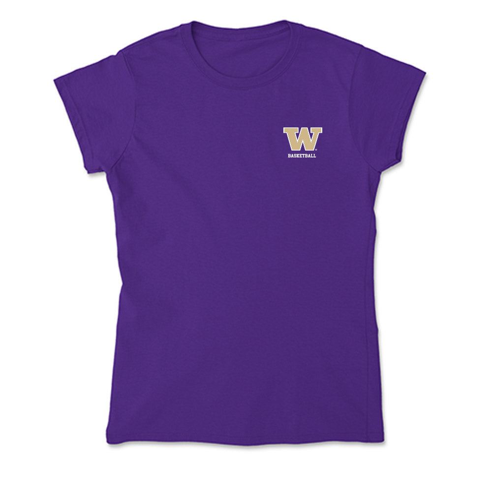 Washington - NCAA Women's Basketball : Chloe Briggs - Soft Style Women’s T-Shirt-0