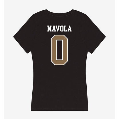 Wofford - NCAA Women's Soccer : Elizabeth Navola - Women's V-Neck T-Shirt-1