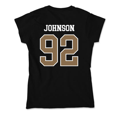 Wofford - NCAA Football : Jordan Johnson - Soft Style Women’s T-Shirt-1