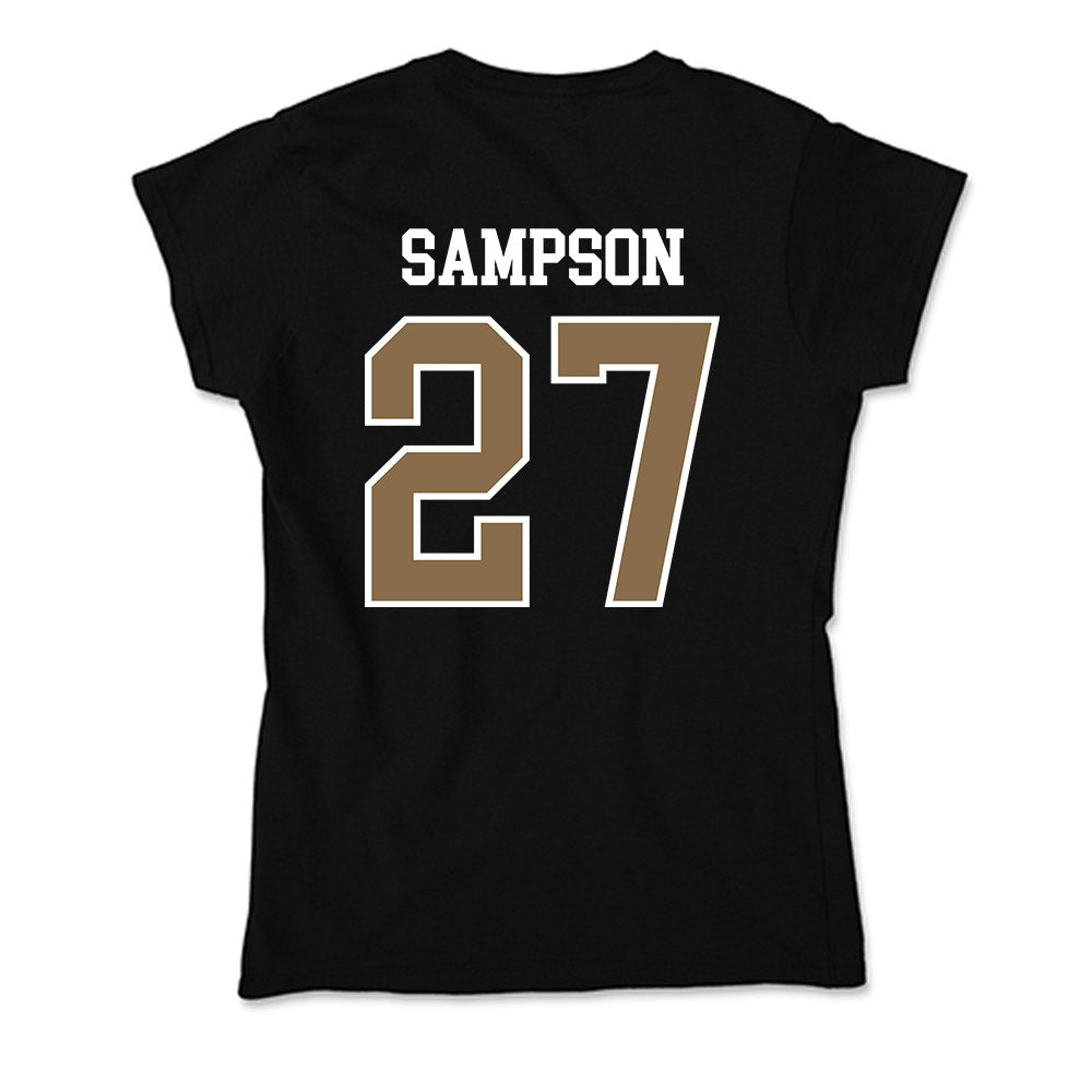 Wofford - NCAA Softball : Rivers Sampson - Soft Style Women’s T-Shirt-1