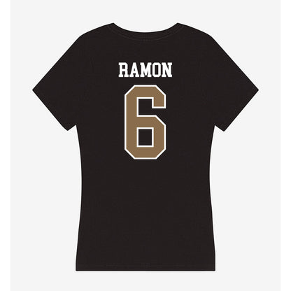 Wofford - NCAA Women's Soccer : Bella Ramon - Women's V-Neck T-Shirt-1
