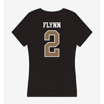 Wofford - NCAA Men's Basketball : Luke Flynn - Women's V-Neck T-Shirt-1