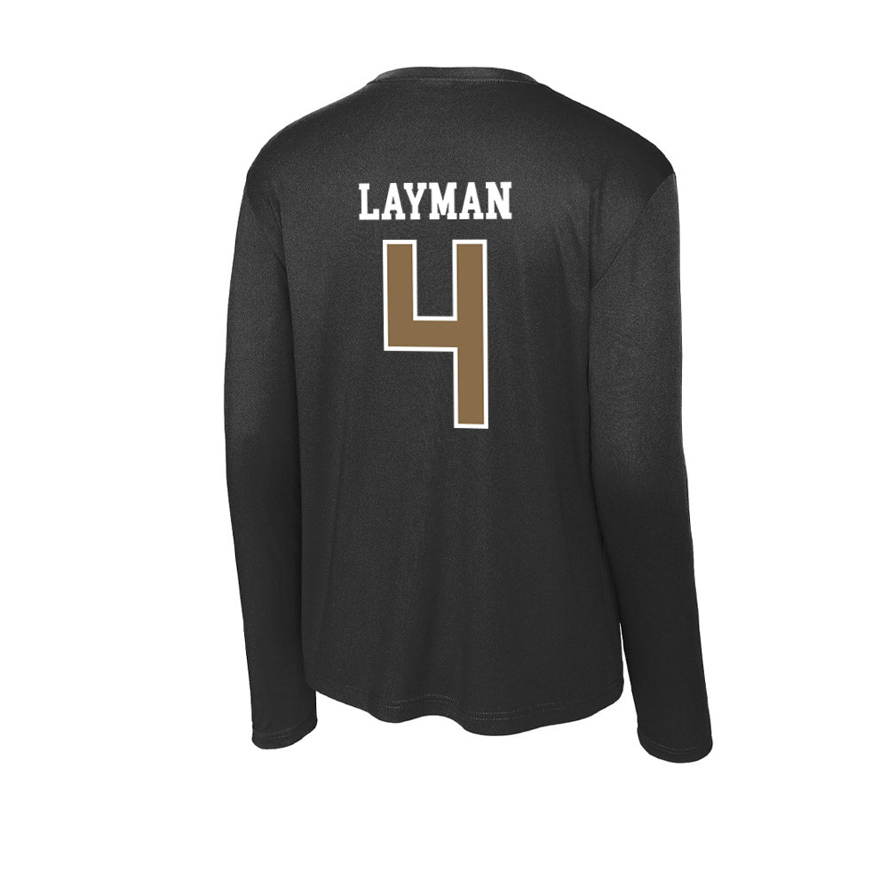 Wofford - NCAA Baseball : James Layman - Activewear Long Sleeve T-Shirt-1