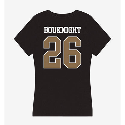 Wofford - NCAA Baseball : Cade Bouknight - Women's V-Neck T-Shirt-1