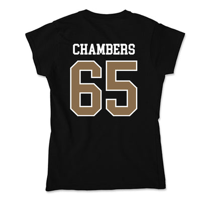 Wofford - NCAA Football : Kendrell Chambers - Soft Style Women’s T-Shirt-1
