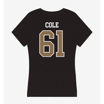 Wofford - NCAA Football : Nate Cole - Women's V-Neck T-Shirt-1