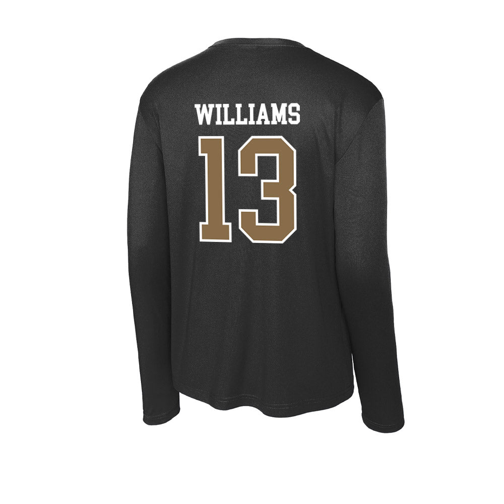 Wofford - NCAA Football : Jovon Williams - Activewear Long Sleeve T-Shirt-1