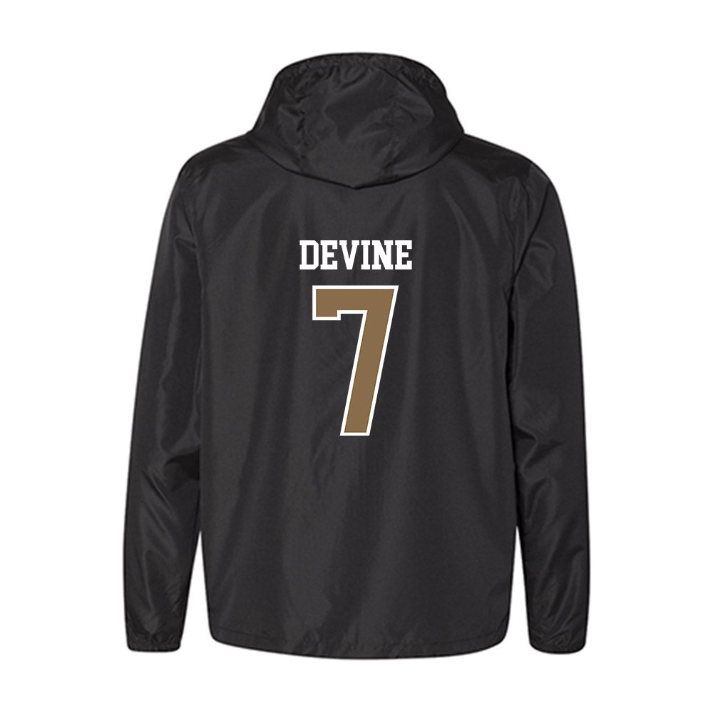 Wofford - NCAA Softball : Desirae Devine - Windbreaker-1