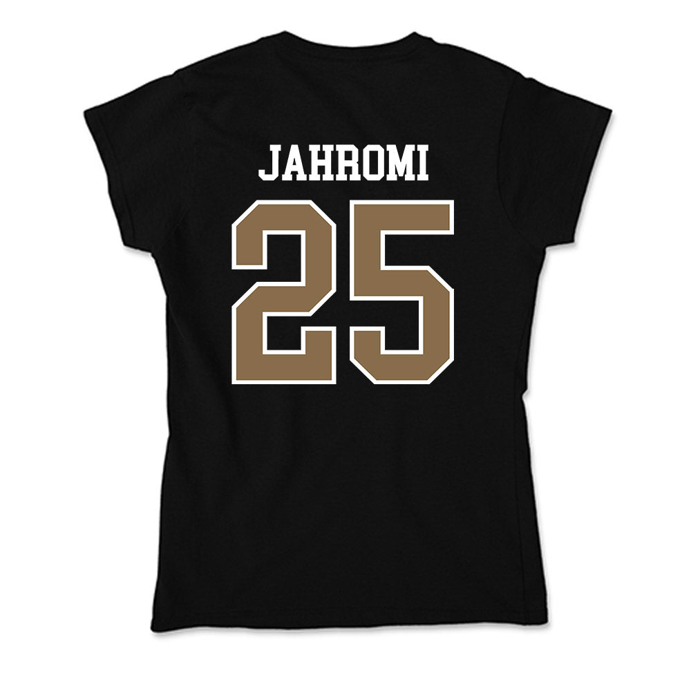 Wofford - NCAA Women's Soccer : Ella Jahromi - Soft Style Women’s T-Shirt-1