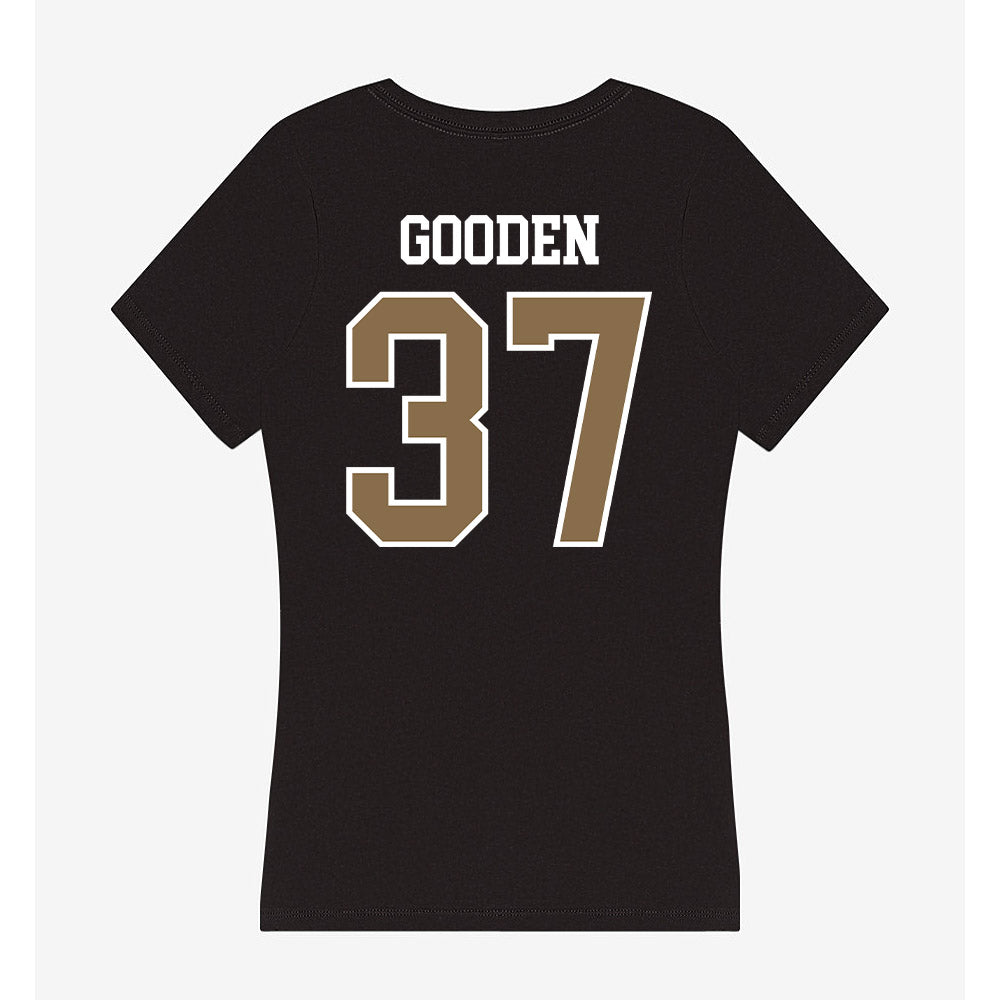 Wofford - NCAA Football : Kaden Gooden - Women's V-Neck T-Shirt-1