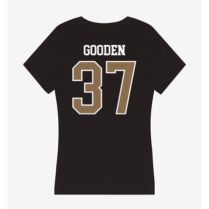 Wofford - NCAA Football : Kaden Gooden - Women's V-Neck T-Shirt-1