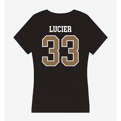 Wofford - NCAA Softball : Addison Lucier - Women's V-Neck T-Shirt-1