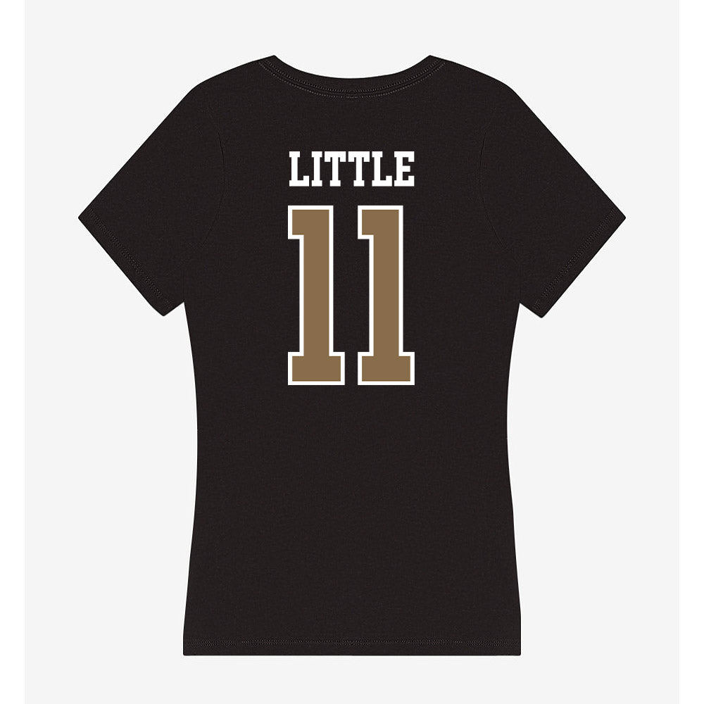 Wofford - NCAA Baseball : Branton Little - Women's V-Neck T-Shirt-1