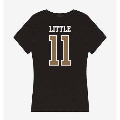 Wofford - NCAA Baseball : Branton Little - Women's V-Neck T-Shirt-1