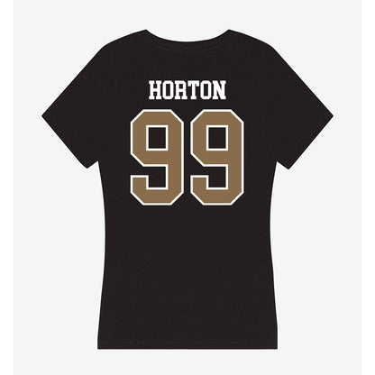 Wofford - NCAA Football : Cooper Horton - Women's V-Neck T-Shirt-1