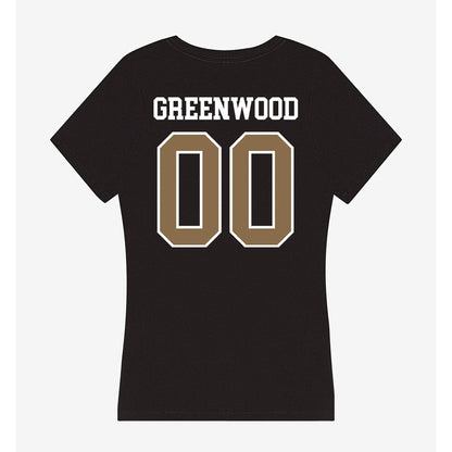 Wofford - NCAA Softball : Kaytlin Greenwood - Women's V-Neck T-Shirt-1