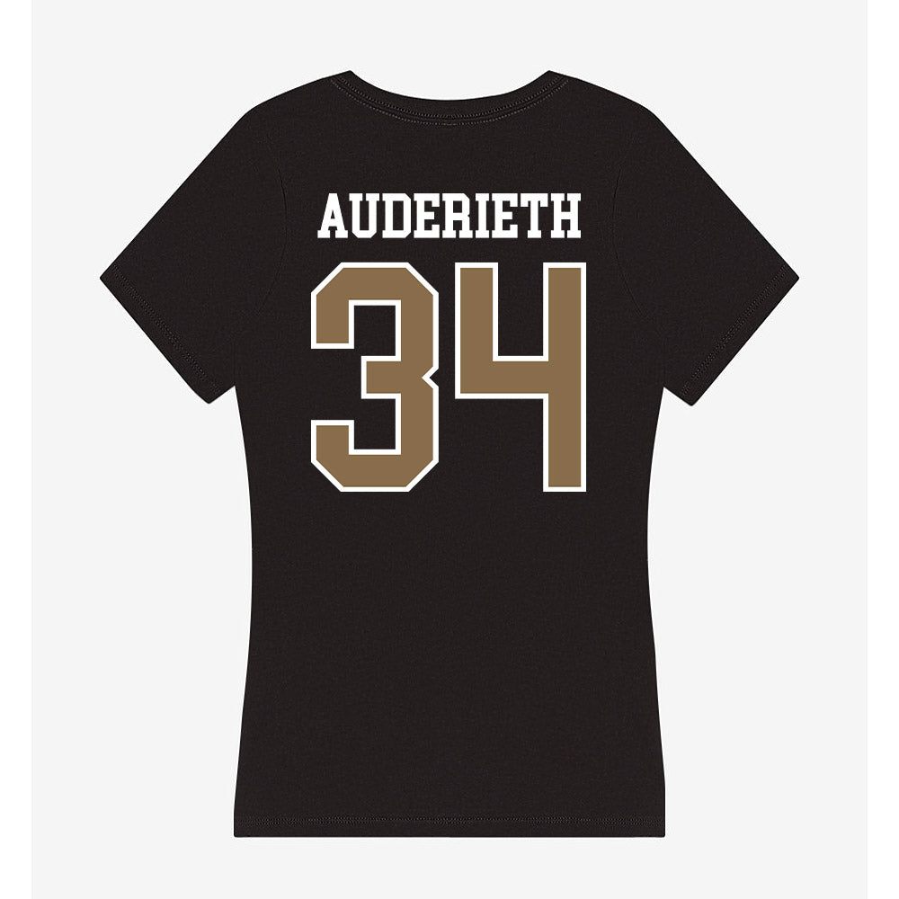 Wofford - NCAA Men's Soccer : Elliot Auderieth - Women's V-Neck T-Shirt-1