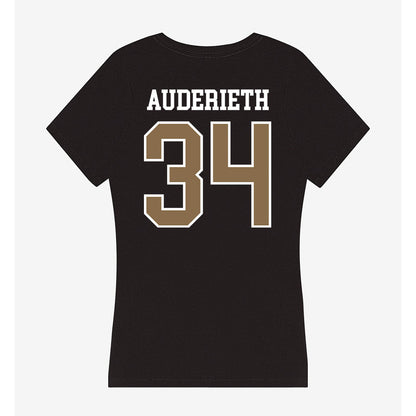 Wofford - NCAA Men's Soccer : Elliot Auderieth - Women's V-Neck T-Shirt-1