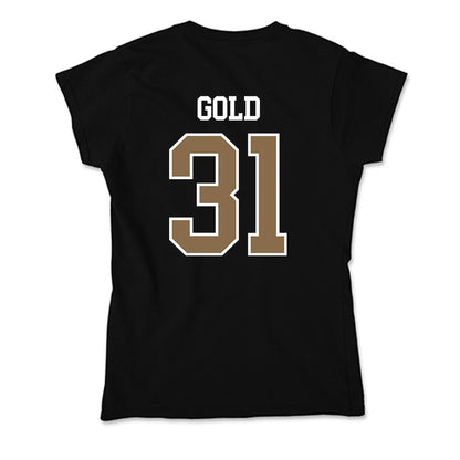 Wofford - NCAA Baseball : Brady Gold - Soft Style Women’s T-Shirt-1