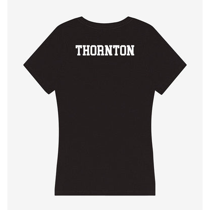 Wofford - NCAA Women's Track & Field : Sofia Thornton - Women's V-Neck T-Shirt-1