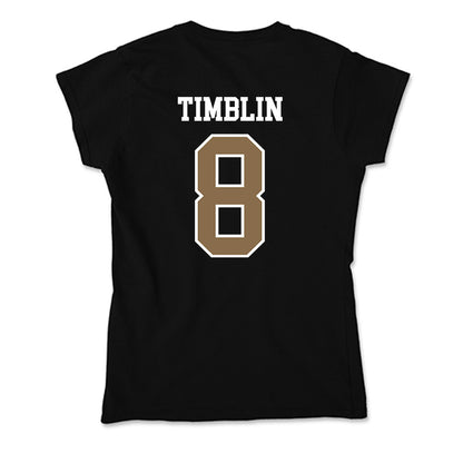 Wofford - NCAA Baseball : Ben Timblin - Soft Style Women’s T-Shirt-1