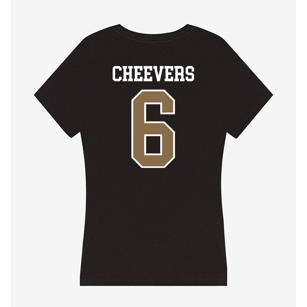 Wofford - NCAA Men's Soccer : Scott Cheevers - Women's V-Neck T-Shirt-1