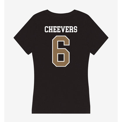 Wofford - NCAA Men's Soccer : Scott Cheevers - Women's V-Neck T-Shirt-1