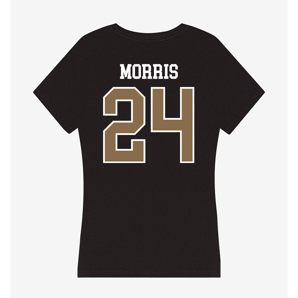 Wofford - NCAA Football : Aiden Morris - Women's V-Neck T-Shirt-1