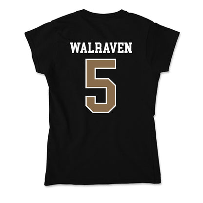 Wofford - NCAA Football : Max Walraven - Soft Style Women’s T-Shirt-1