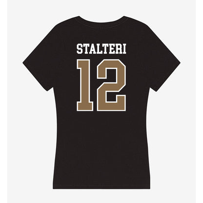 Wofford - NCAA Women's Lacrosse : Emma Stalteri - Women's V-Neck T-Shirt-1