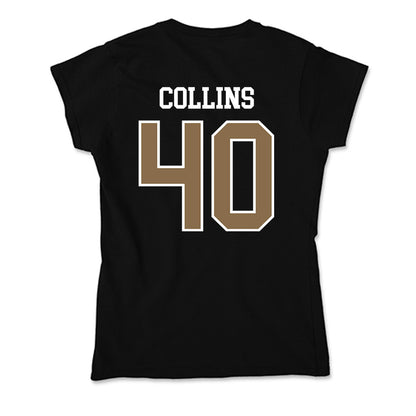 Wofford - NCAA Baseball : Cade Collins - Soft Style Women’s T-Shirt-1
