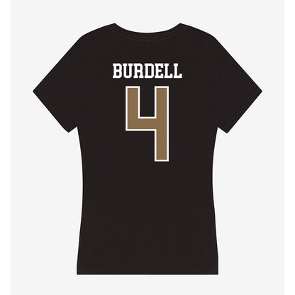 Wofford - NCAA Men's Tennis : Jack Burdell - Women's V-Neck T-Shirt-1