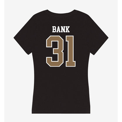 Wofford - NCAA Football : Palmer Bank - Women's V-Neck T-Shirt-1