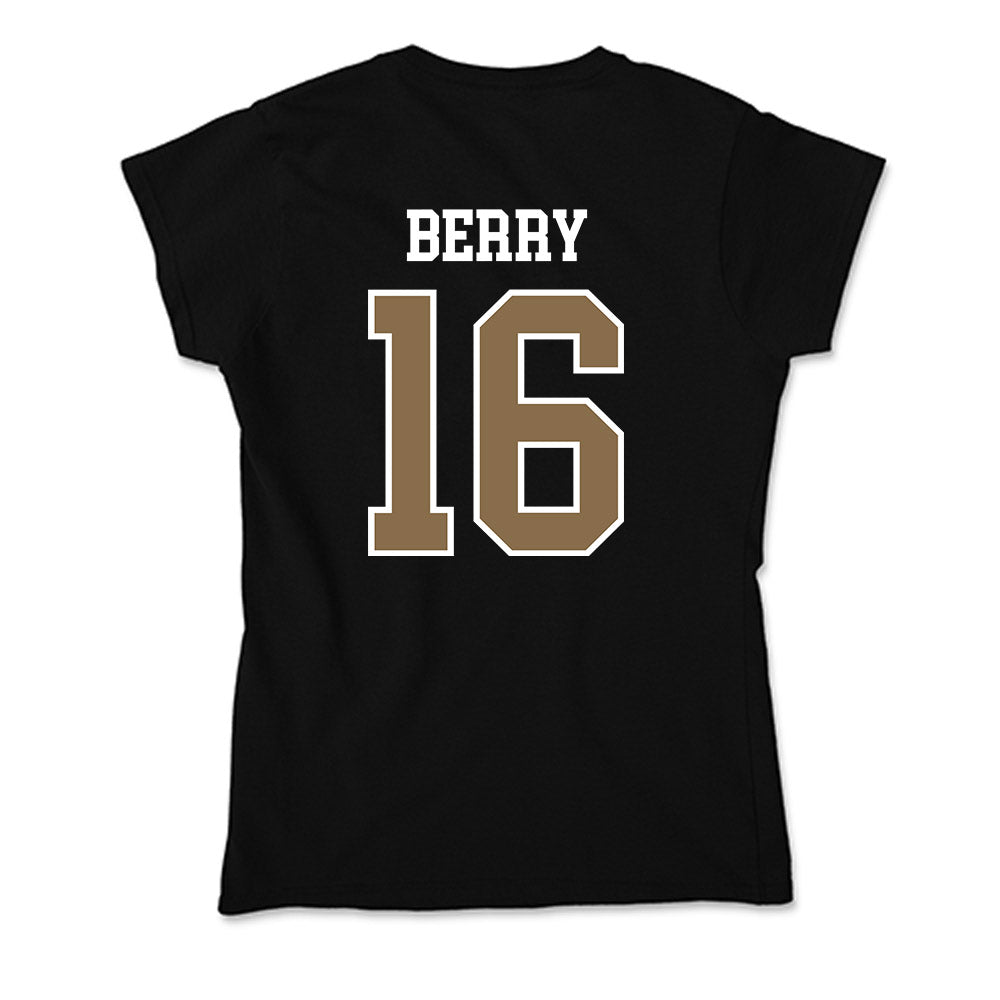 Wofford - NCAA Softball : Maddie Berry - Soft Style Women’s T-Shirt-1