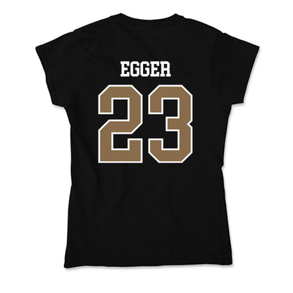 Wofford - NCAA Baseball : Sheldon Egger - Soft Style Women’s T-Shirt-1