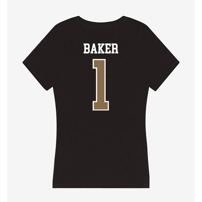Wofford - NCAA Softball : Sydney Baker - Women's V-Neck T-Shirt-1