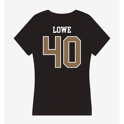 Wofford - NCAA Women's Basketball : Sayler Lowe - Women's V-Neck T-Shirt-1