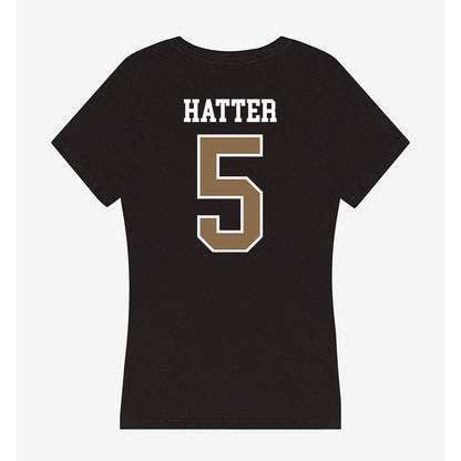 Wofford - NCAA Football : Jacobi Hatter - Women's V-Neck T-Shirt-1